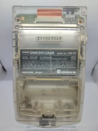 Game Boy Color Transparente Nintendo