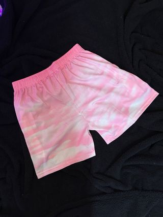 Eric Emanuel Shorts Rosado y Blanco