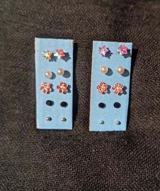 Pendientes HIPOALERGÉNICOS Y PLATA