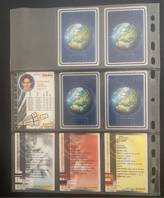 Lotto carte football Champions e calciocards