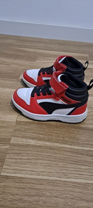 Abrigo Zara , bershka , zapatos puma