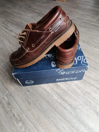 Náuticos Snipe Piel Marrón Talla 46