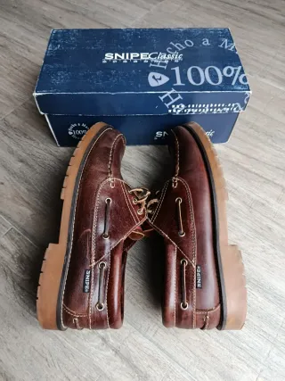Náuticos Snipe Piel Marrón Talla 46