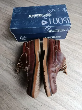 Náuticos Snipe Piel Marrón Talla 46