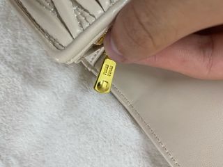 Portafoglio Miu Miu Matelassé Bianco