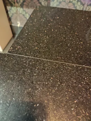 Barra de bar Silestone negro