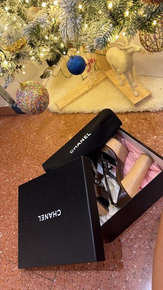 Zapatos Chanel Marrones