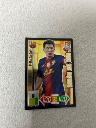 Messi Balón de Oro Adrenalyn 12/13