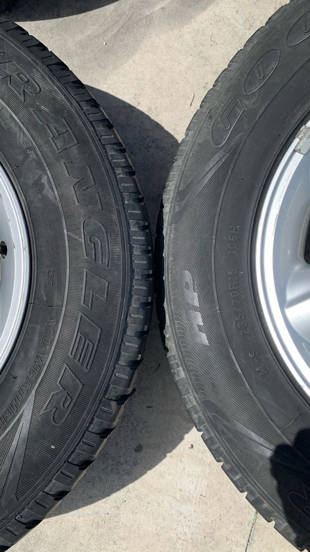 Llantas 16” Nissan Terrano 6x139