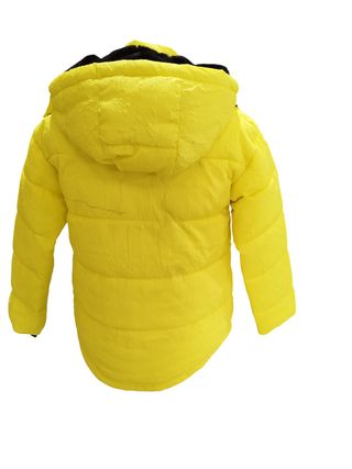 Chaqueta acolchada amarilla