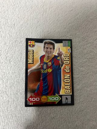 Messi Balón de Oro Adrenalyn 11/12