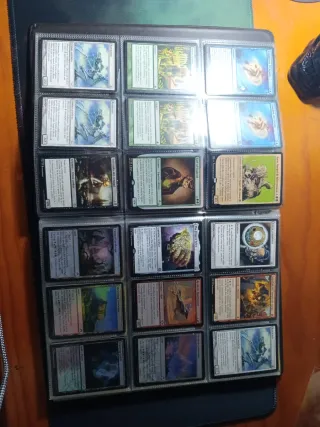 Álbum de cartas Magic y Pokémon