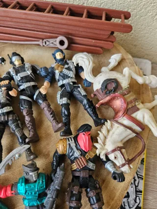 Lote Figuras Acción Vintage Chap Mei Soldados