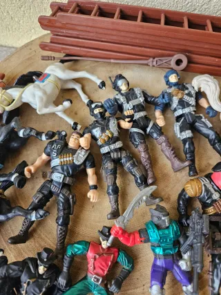 Lote Figuras Acción Vintage Chap Mei Soldados