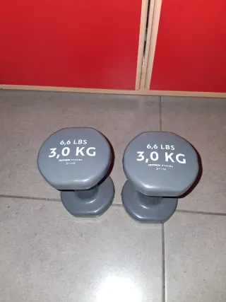 2 Mancuernas 3 kg