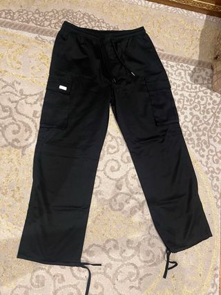 Pantalones Cargo Negros y Grises