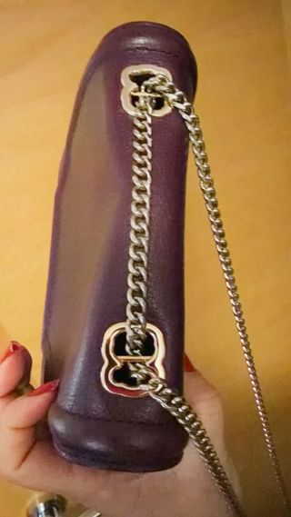 Bolso Tous Morado y Dorado