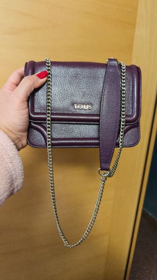 Bolso Tous Morado y Dorado