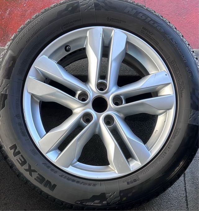 Llantas 17” Nissan X-Trail Qashqai 5x114