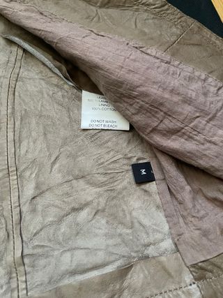 Chaleco de piel Isato Talla M