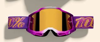 Gafas Motocross Morado y Blanco