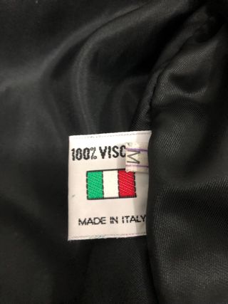 Giacca in pelle rossa taglia M