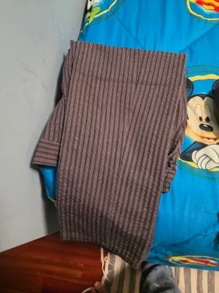 Pantalón de rayas casero