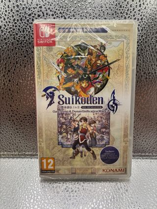 Suikoden I & II HD Remaster Switch Precintado
