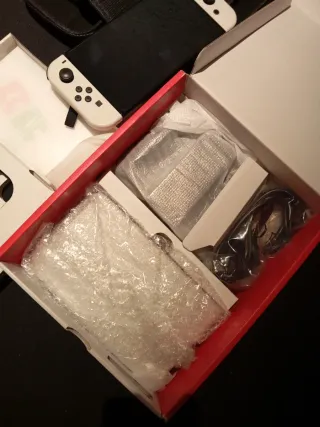 Nintendo Switch OLED Blanca