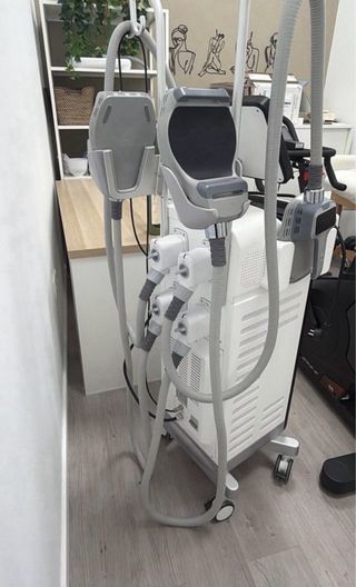 Equipo profesional estética EMS + radiofrecuencia.