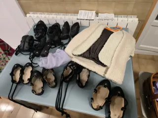 Lote Ropa y Calzado Negro/Blanco