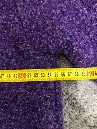 Cappotto Viola 100% Lana