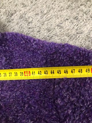 Cappotto Viola 100% Lana