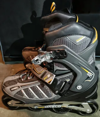 Patines TALLA 43 OXELO FIT5+ CALCETINES+BOLSA
