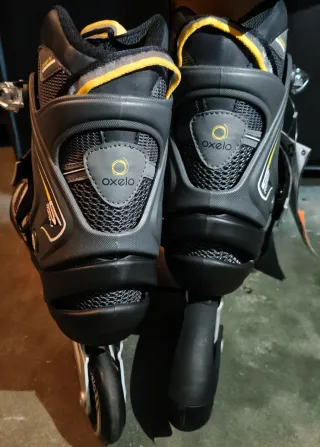 Patines TALLA 43 OXELO FIT5+ CALCETINES+BOLSA