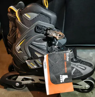 Patines TALLA 43 OXELO FIT5+ CALCETINES+BOLSA