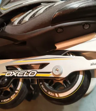 Patines TALLA 43 OXELO FIT5+ CALCETINES+BOLSA