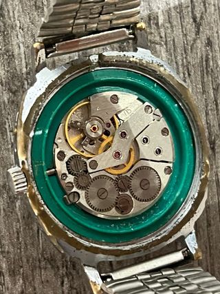 Reloj Slava Beige y Plateado