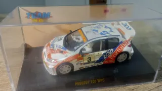 Coche Scalextric Peugeot 206 WRC Team Slot
