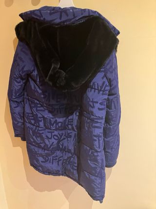 Abrigo acolchado Desigual azul