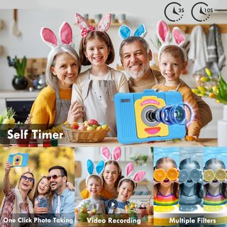 Tablet per Bambini 7” 64GB 8GB RAM Android Blu