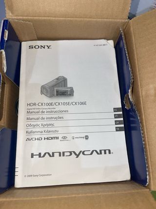 Videocámara Sony HDR-CX105E Full HD