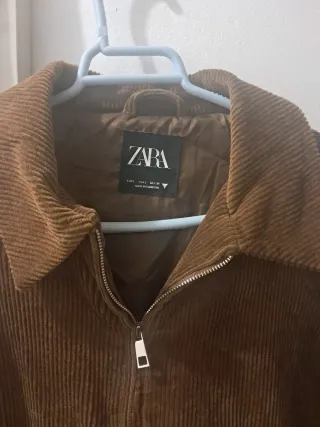 Chaqueta Zara de Pana Marrón SIN USO