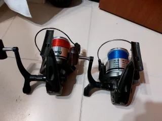 Lote de cañas de pescar surf casting