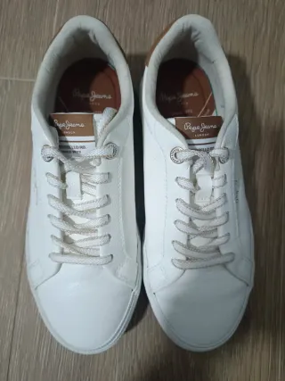 Zapatillas Pepe Jeans Mujer Blancas