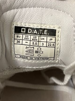 Scarpe D.A.T.E. bianche e marroni tg 36