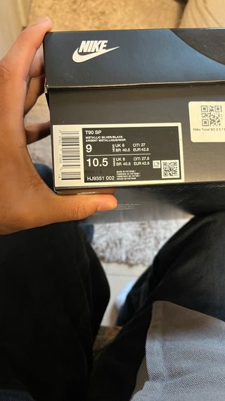 Nike Total 90 III Plata Metálico