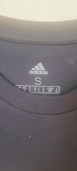 Camiseta Adidas Azul marino Talla S