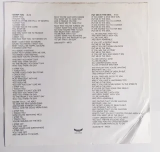 Easy Going - Fear LP Vinile Italia 1979