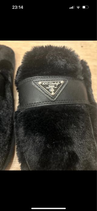 Ciabatte Prada Donna Tg 38 Nere